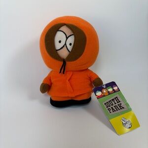 VTG w/ Tags 2008 Comedy Central South Park Kenny 7” Plush